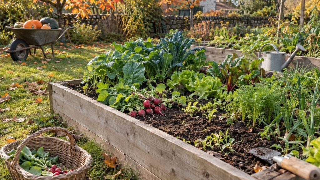 Pourquoi choisir un carré potager pour une production continue