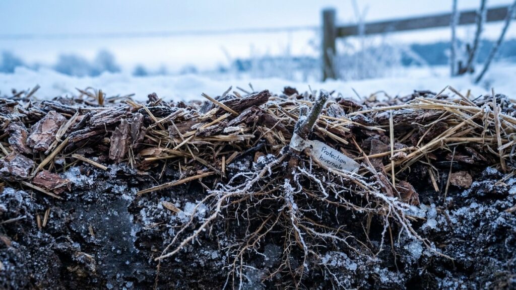 Le paillage : un bouclier naturel contre le froid