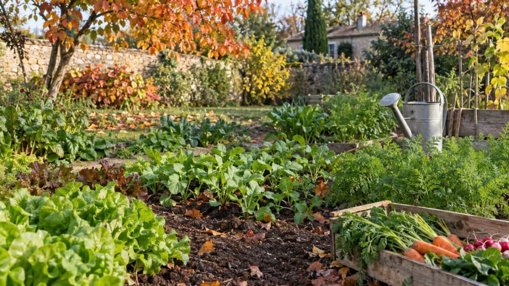 Pourquoi l’automne est la saison idéale pour enrichir son potager permaculture