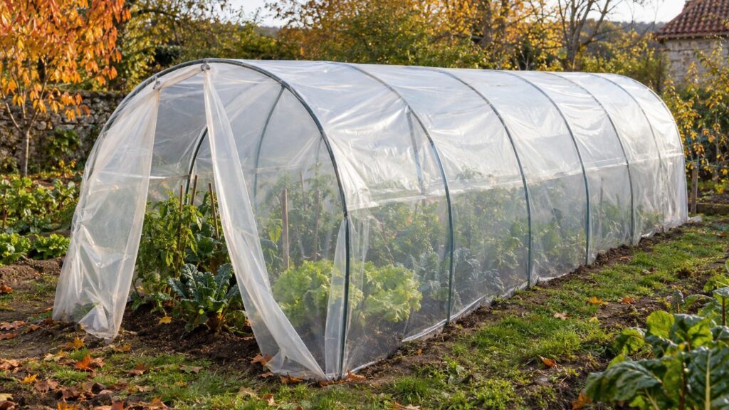 Qu’est-ce qu’un tunnel plastique pour potager quatre saisons ?
