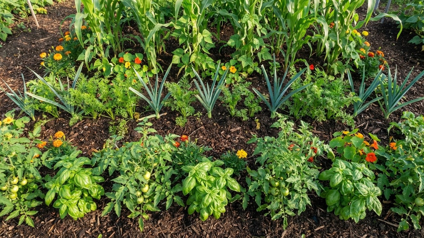 Association de plantes au potager permaculture : le compagnonnage qui fonctionne