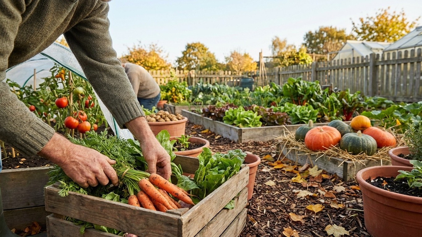 Autonomie alimentaire grâce au potager toute l'année