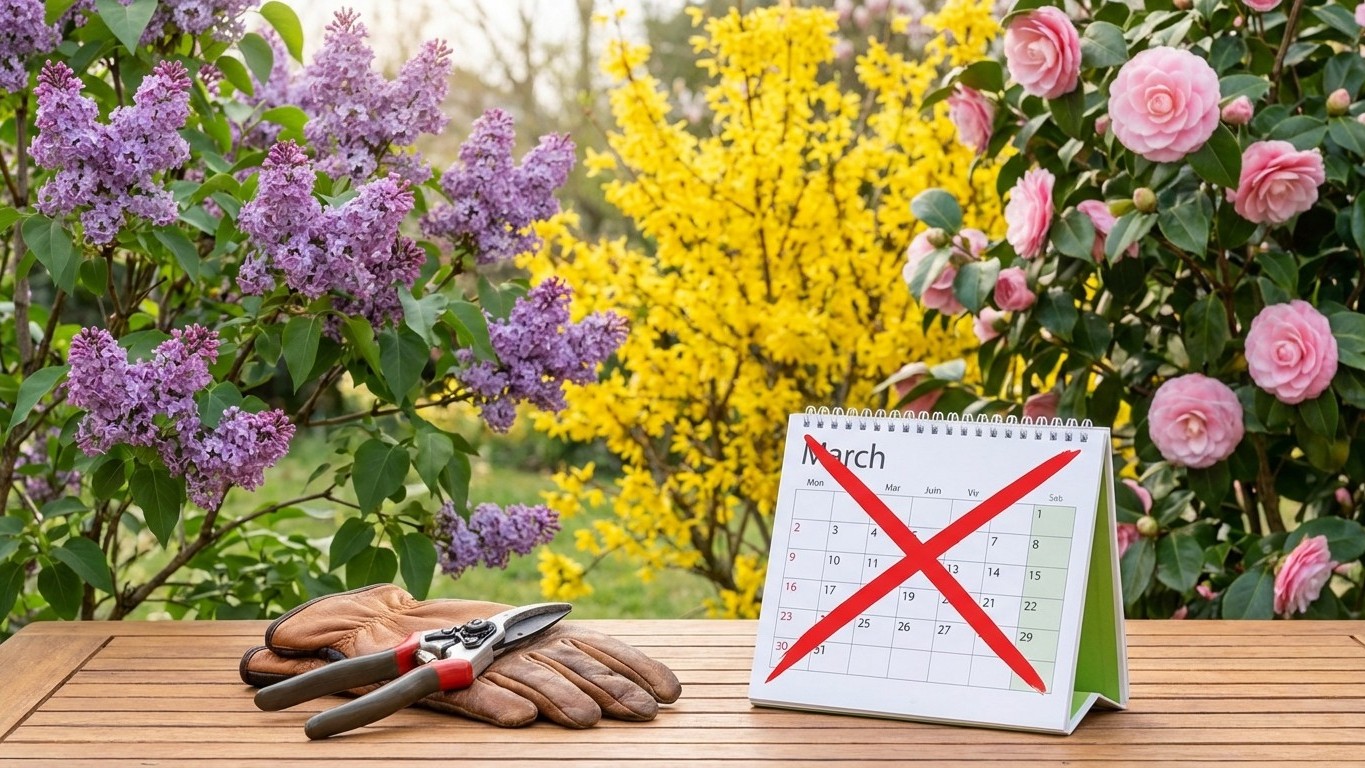 Ces 3 arbustes que même les jardiniers expérimentés ne taillent jamais en mars : l'erreur qui coûte cher