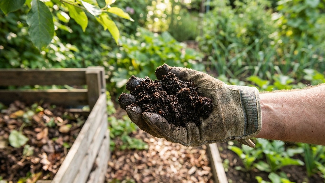 Le compost au potager permaculture : fabriquer son or noir