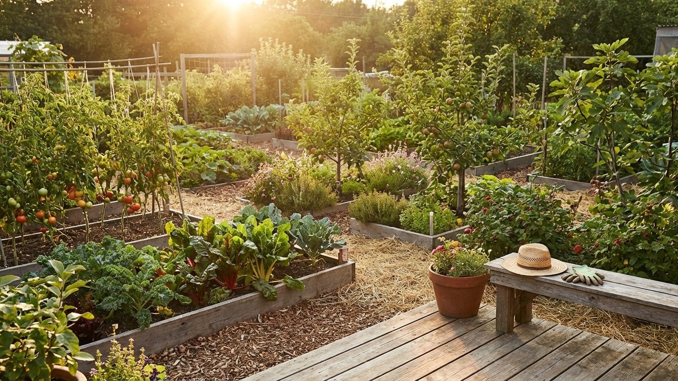 Disposition optimale des cultures dans un potager permaculture