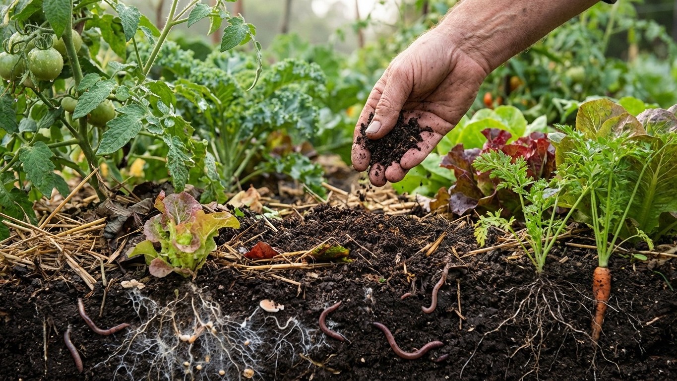 Comment enrichir le sol de son potager en permaculture naturellement