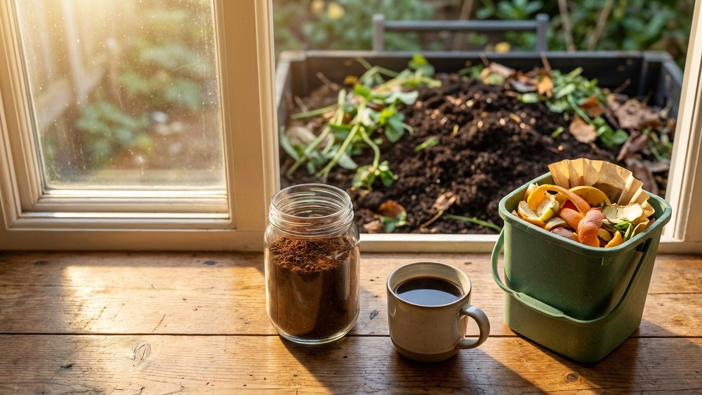 J'ai arrêté d'acheter de l'activateur de compost depuis que je garde ce déchet du petit-déjeuner