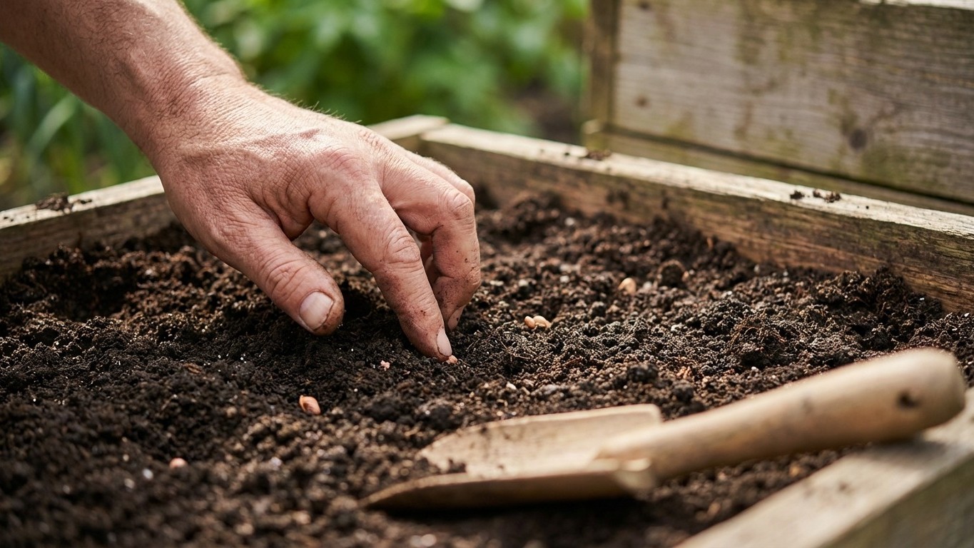 « Je semais tout à la même profondeur » : l'erreur qui expliquait mes levées ratées au potager