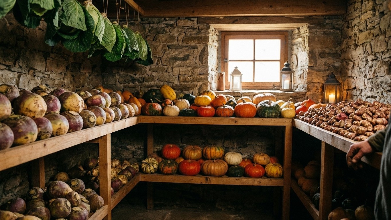 Nos arrière-grands-parents stockaient ces légumes oubliés tout l'hiver sans frigo ni conservateur