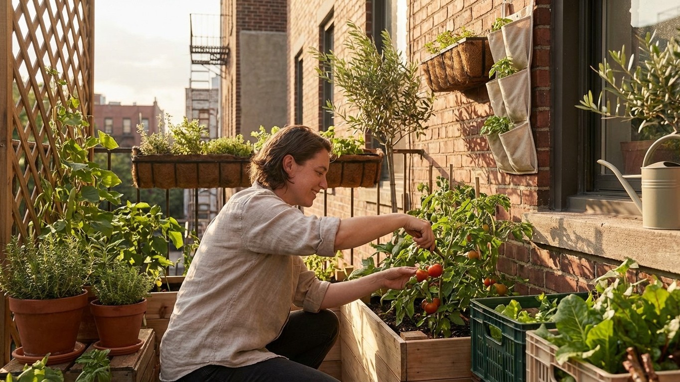 Permaculture urbaine : potager nourricier en ville