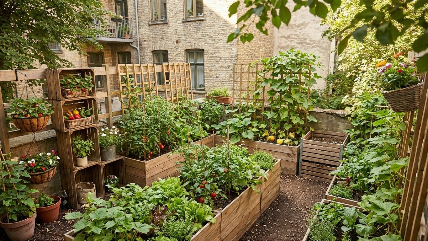 Petit potager en permaculture : maximiser la production sur surface réduite