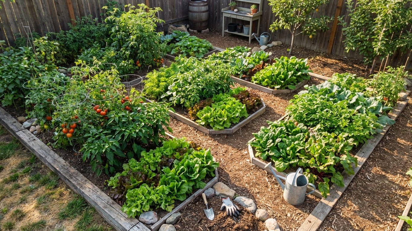 Potager permaculture de 10m² : plan et rendement optimisé