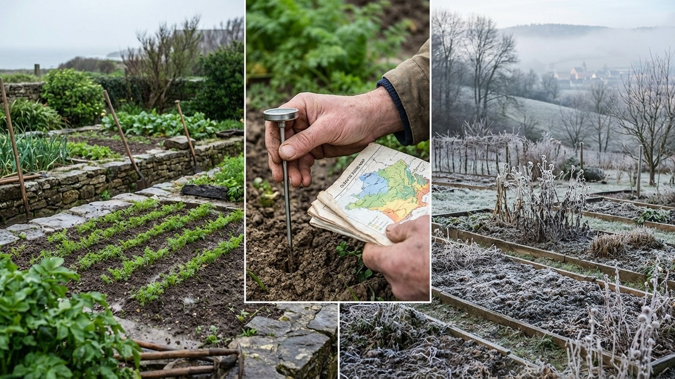Adapter son potager toute l'année selon sa région et son climat