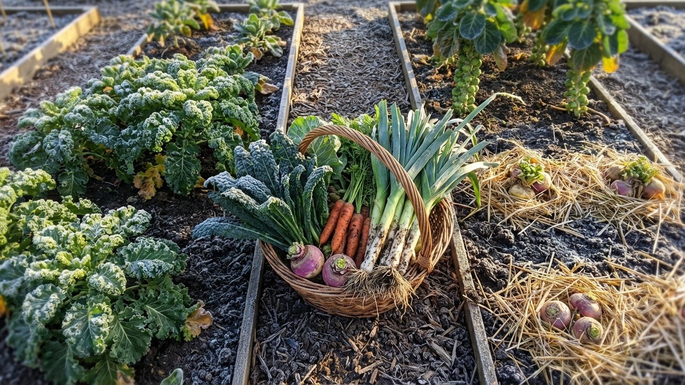 Potager toute l'année : le guide complet pour récolter 12 mois sur 12