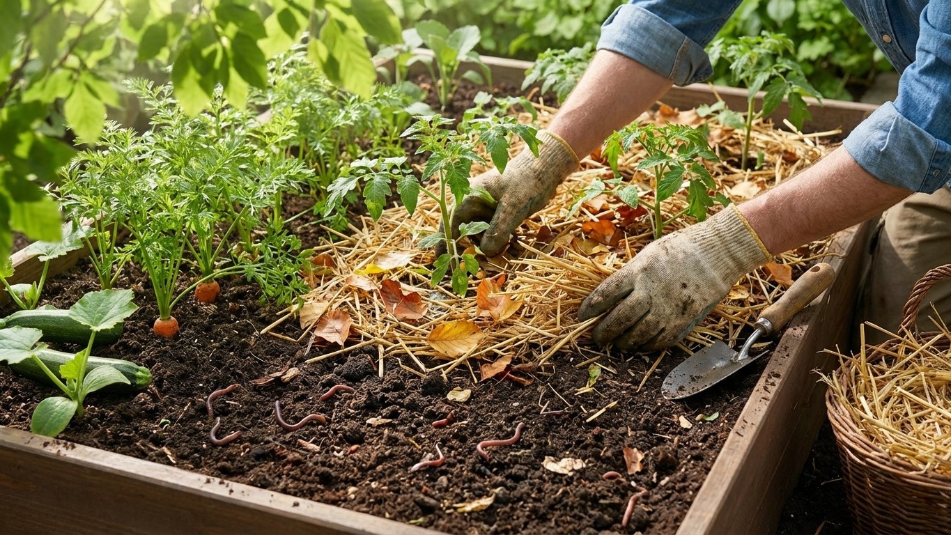 Pourquoi il ne faut pas retourner la terre du potager ce printemps (et comment booster vos récoltes naturellement)