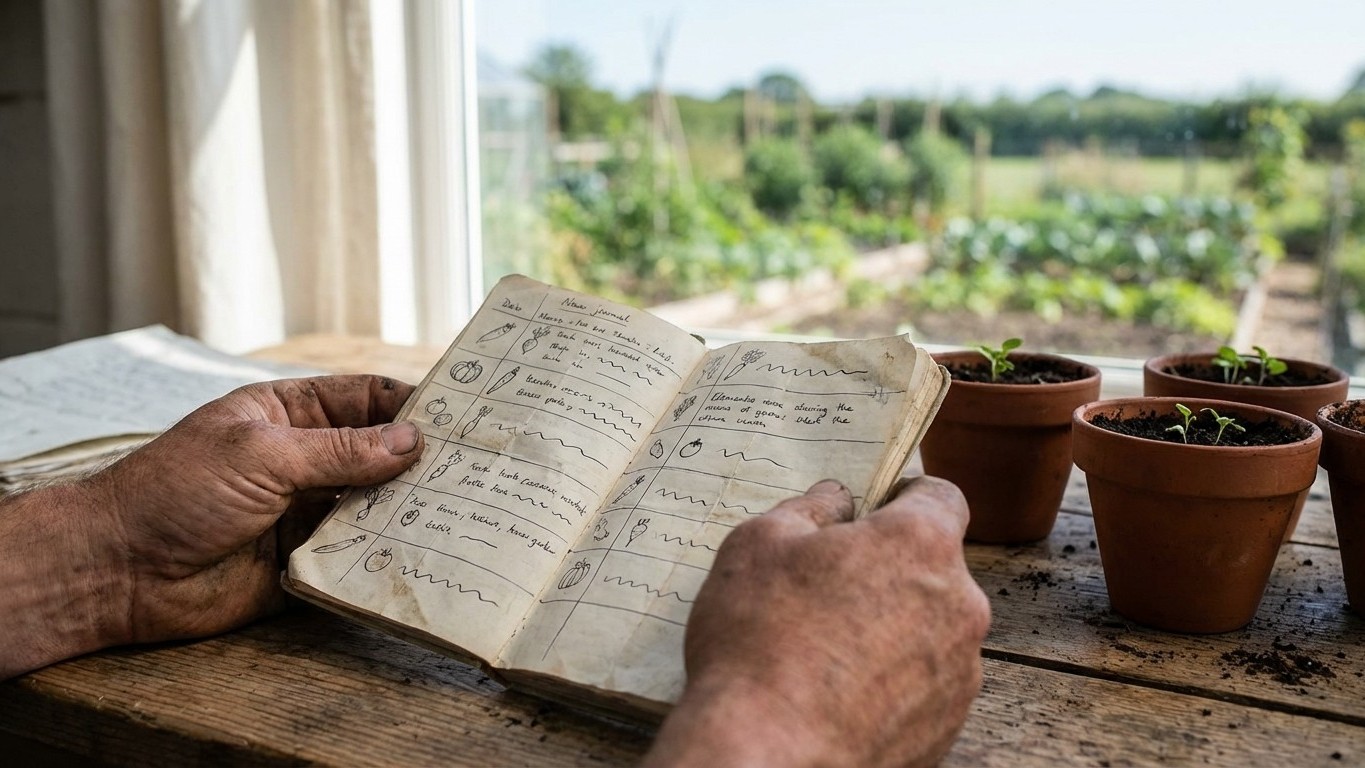 Quand semer pour récolter toute l'année : le calendrier inversé