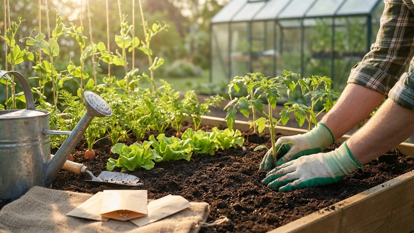 Quels légumes planter toute l'année : sélection complète par saison