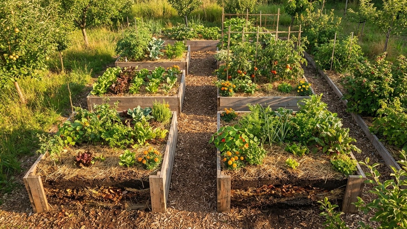 Techniques de permaculture au potager : méthodes éprouvées pour un jardin productif