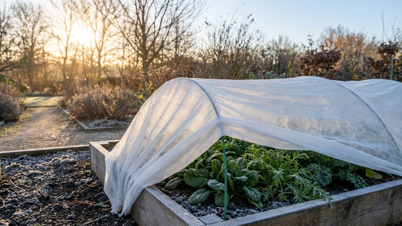 Voile d'hivernage au potager : guide d'utilisation complet