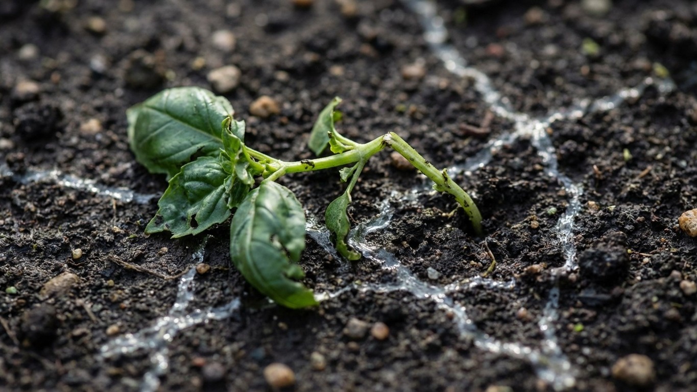 J'ai semé mon basilic en pleine terre en avril : au matin, ce que j'ai trouvé m'a dégoûté du jardinage