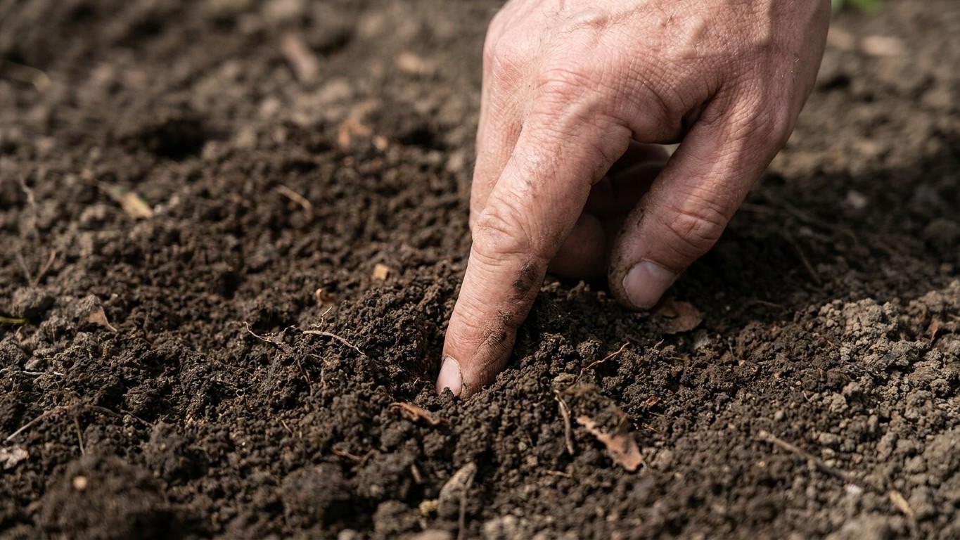 « Enfonce ton doigt dans la terre avant de planter » : depuis qu'un ancien m'a arrêté au potager, mes poivrons ne stagnent...
