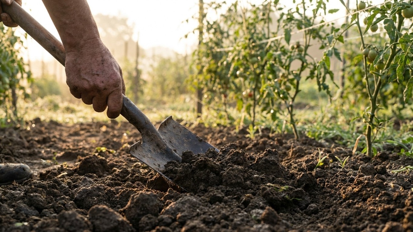 J'arrosais mon potager chaque soir : un maraîcher bio a creusé devant moi et ce que j'ai vu sous la terre m'a coupé net