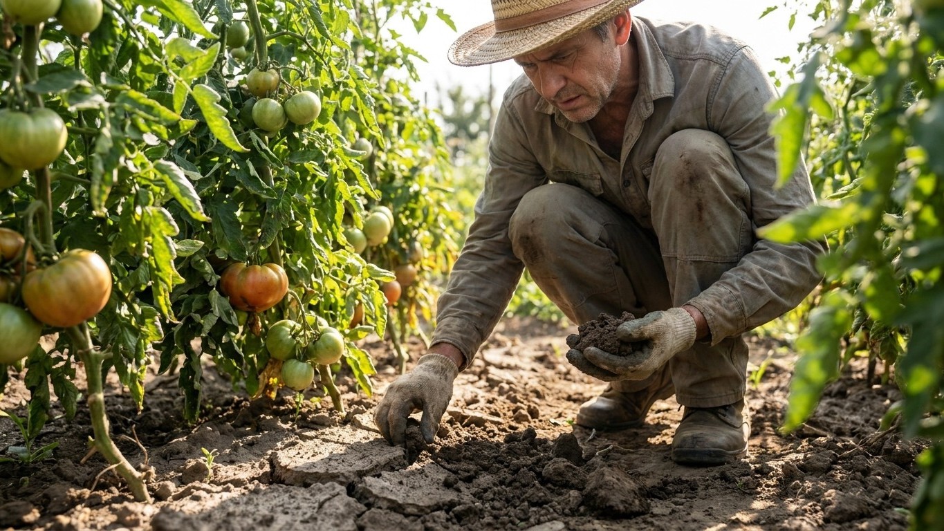J'étalais du marc de café sur mes tomates chaque semaine : un maraîcher a gratté la terre devant moi et j'ai tout arrêté