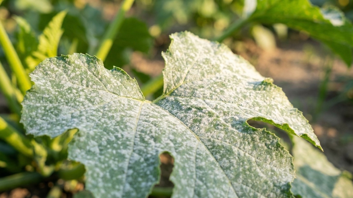 Je laissais mes courgettes se toucher feuille contre feuille : en juin, la poudre blanche avait déjà tout arrêté