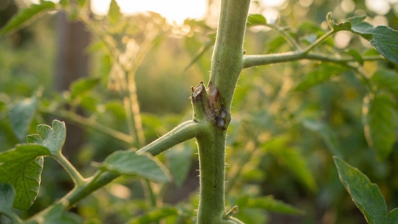 Je pinçais mes gourmands de tomates à midi pile : en voyant la tige noircir le lendemain, j'ai compris mon erreur