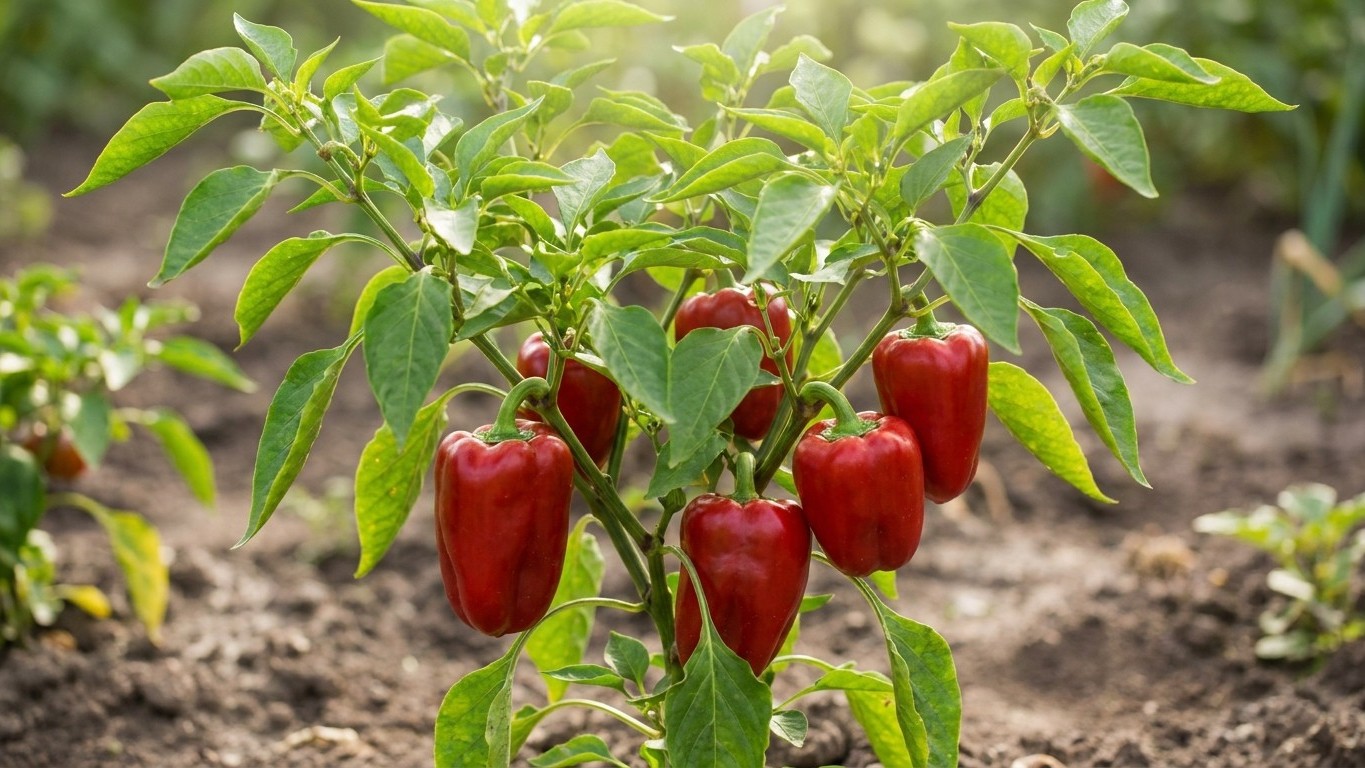Mes poivrons filaient en hauteur et ne donnaient que 3 fruits : le jour où mon voisin a coupé une fleur sur le plant, j'ai...