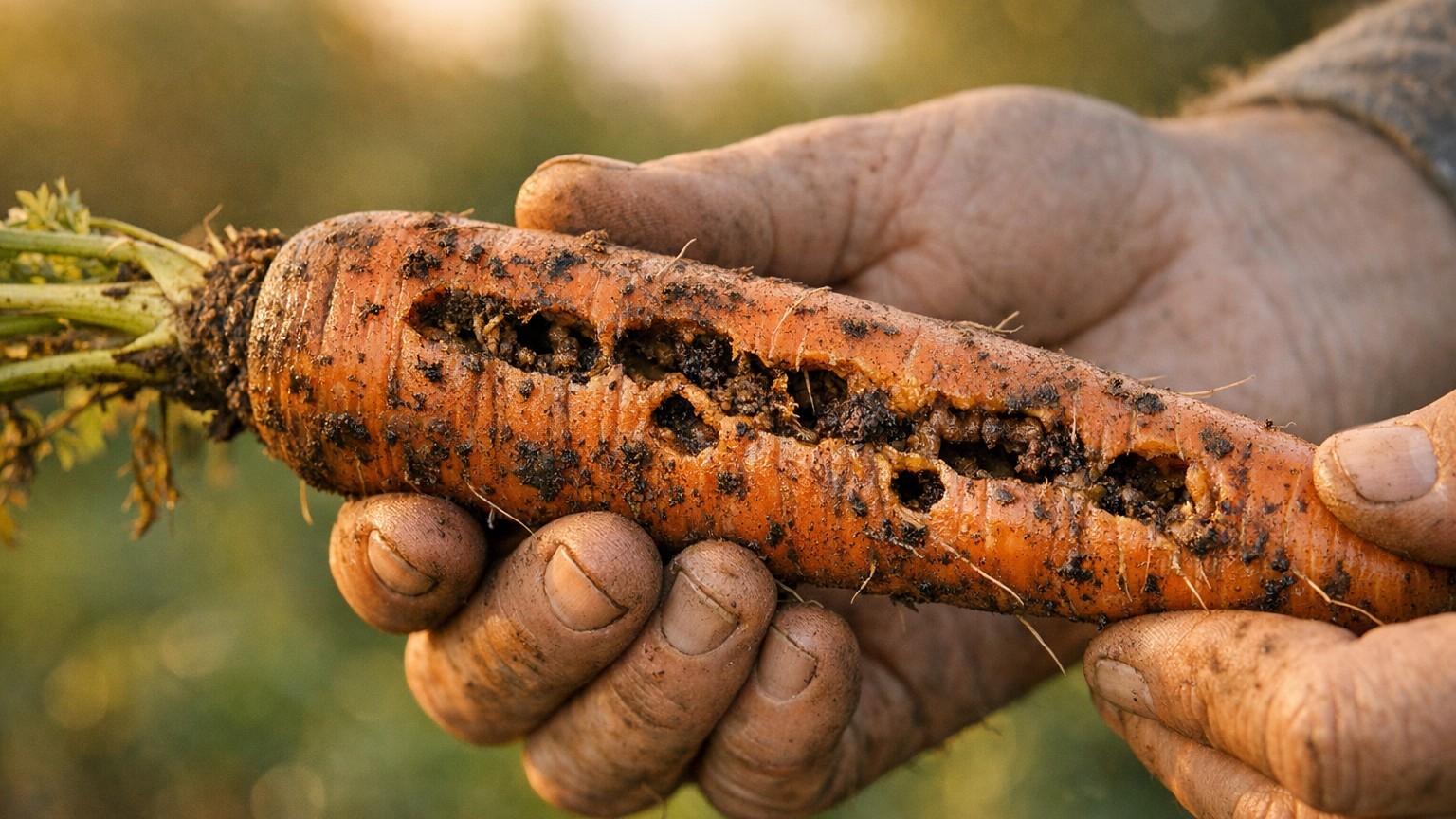 J'éclaircissais mes carottes en plein après-midi : le jour où mes racines sont sorties trouées, un maraîcher m'a montré mo...