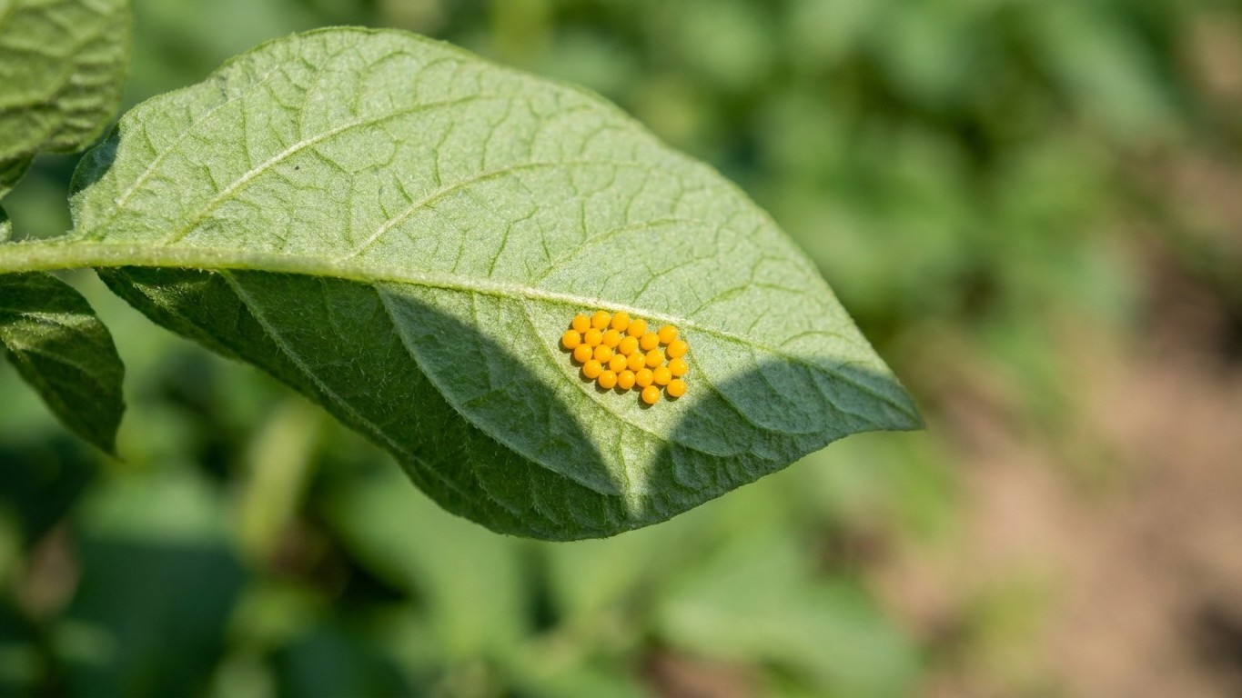 Je laissais ces petits amas orange sous mes feuilles de pommes de terre comme tout le monde : le jour où je les ai grattés...