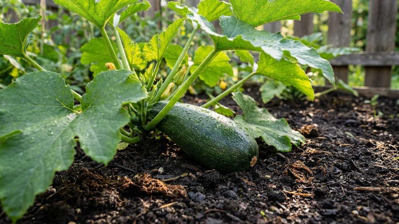 Je laissais grossir mes courgettes en croyant bien faire : le jour où j'en ai coupé une oubliée sur le pied, j'ai compris ...