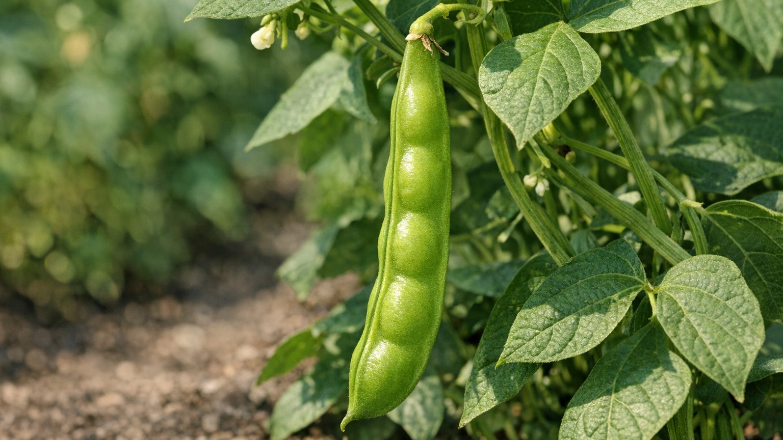 Je laissais grossir mes haricots verts pour avoir de plus grosses gousses : en regardant le plant un matin, j'ai compris p...
