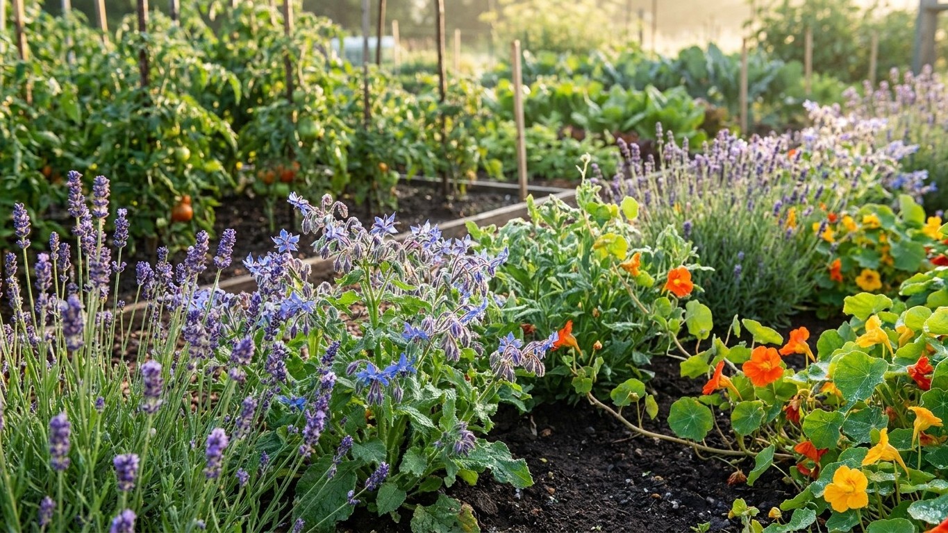 Je négligeais les bordures de mon potager depuis toujours : un maraîcher m'a montré ce qu'il fallait y planter et mes nuis...