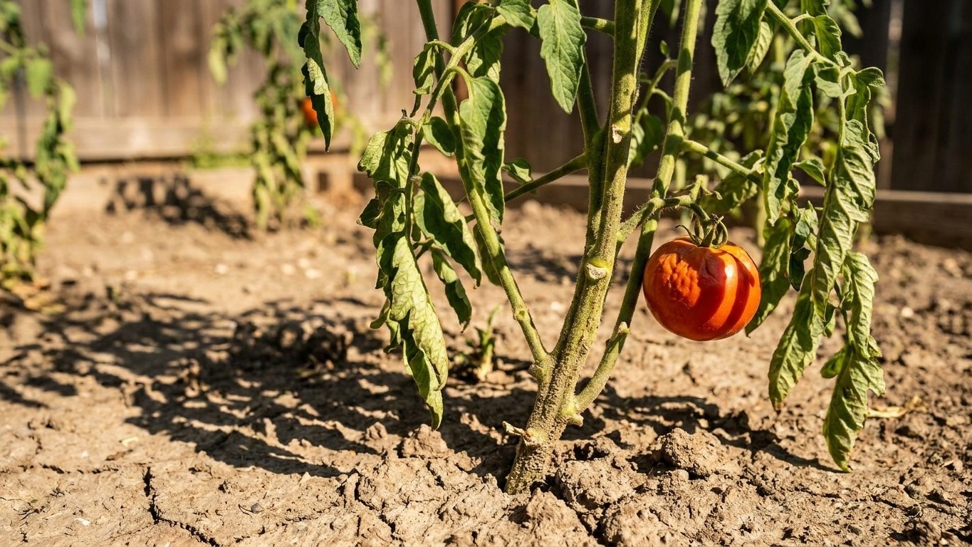 J'arrosais mes tomates tous les soirs en surface pour les aider à tenir : quand la canicule est arrivée, j'ai compris que ...