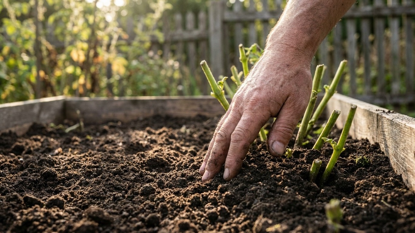 « Je ne touche plus à ma fourche pendant deux semaines » : pourquoi les maraîchers laissent les pommes de terre en terre a...
