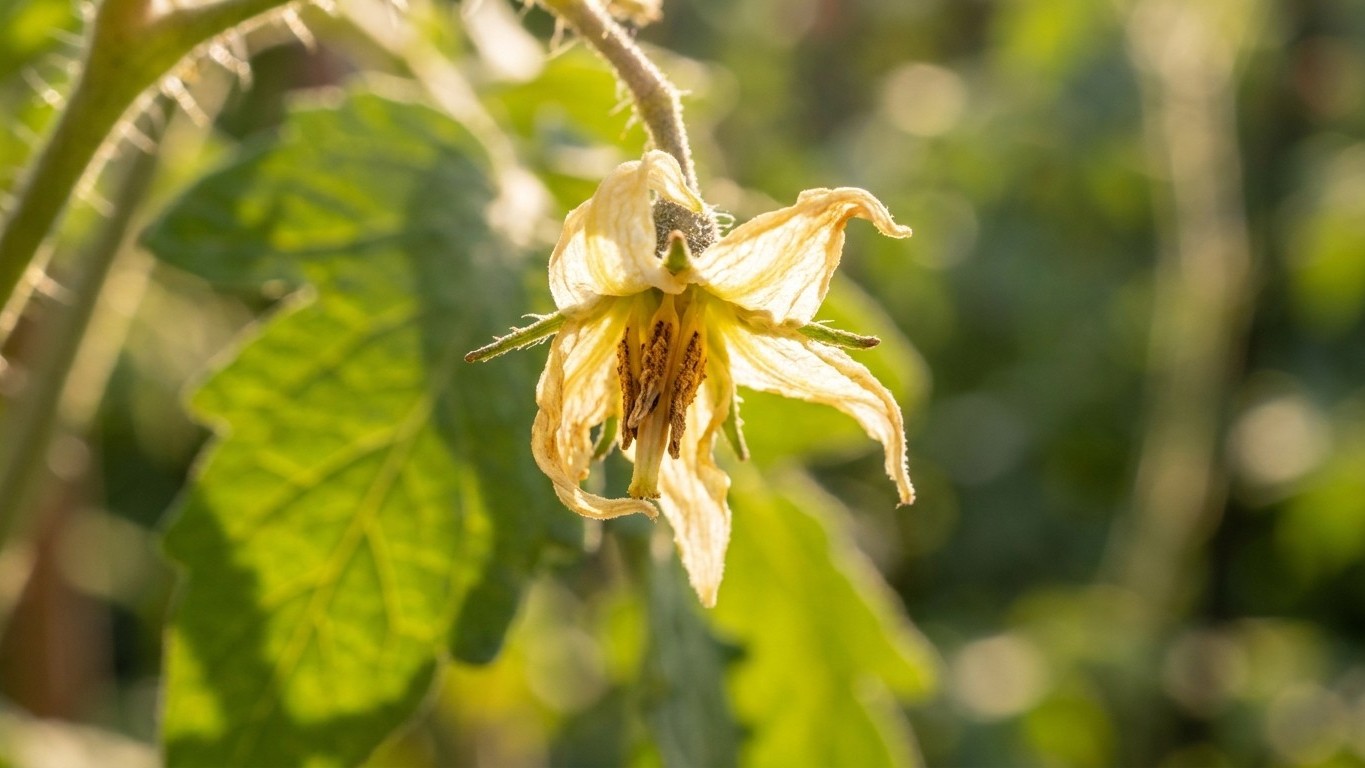 « Je pensais avoir attrapé une maladie sur mes tomates » : pourquoi les fleurs qui coulent en pleine canicule sont un sign...