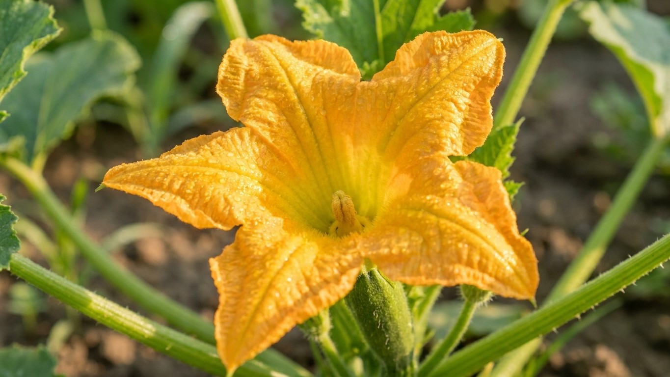 Mes courges jaunissaient toutes à 3 cm avant de tomber : le matin où je suis descendu au potager avant 8 h, j'ai compris c...