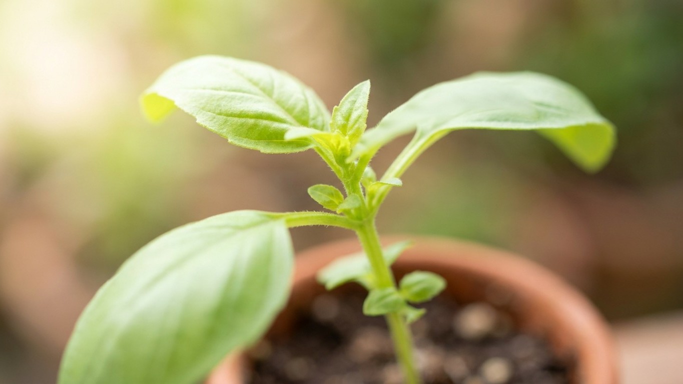 Mon basilic montait en fleur chaque mois de juillet : le jour où un maraîcher m'a montré où pincer la tige, j'ai compris p...