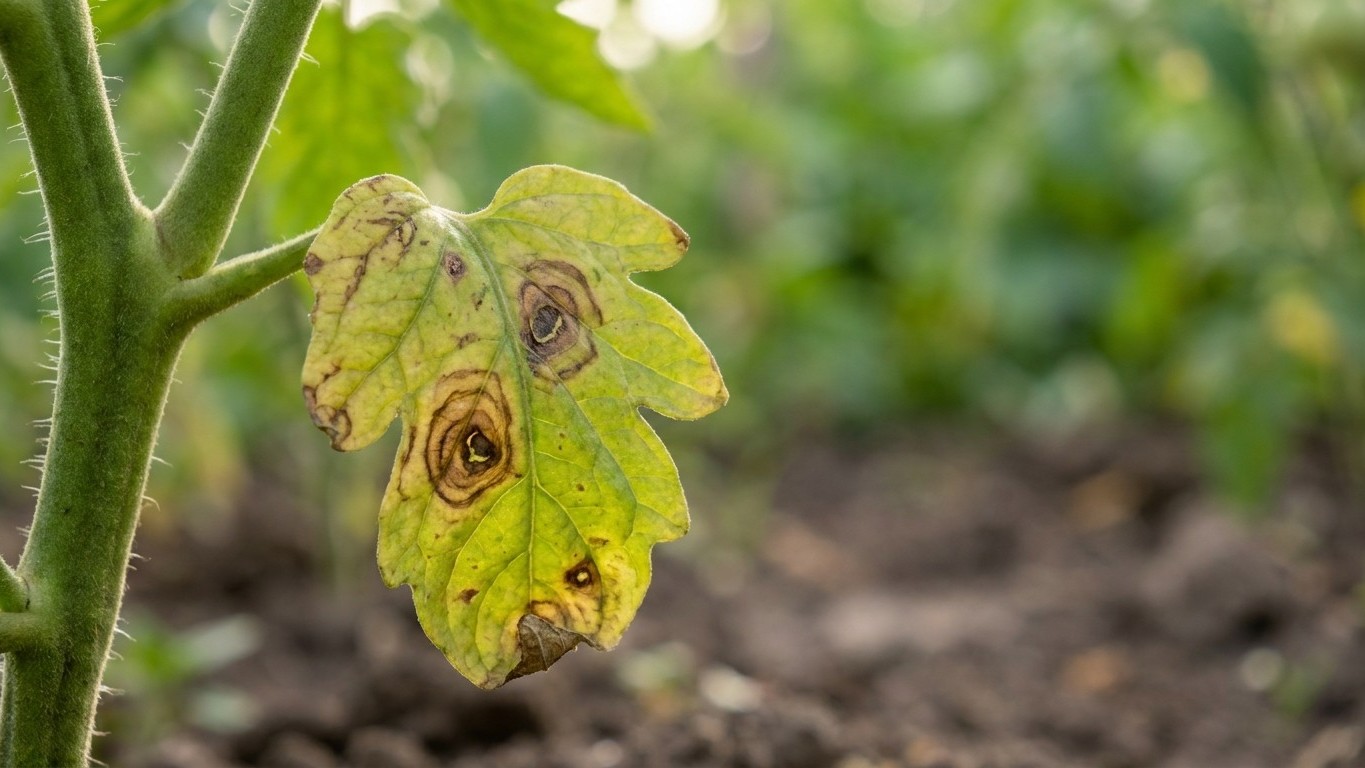 Si les feuilles basses de vos tomates se couvrent d'anneaux bruns en juillet, ce n'est pas un manque d'eau : et arroser pl...