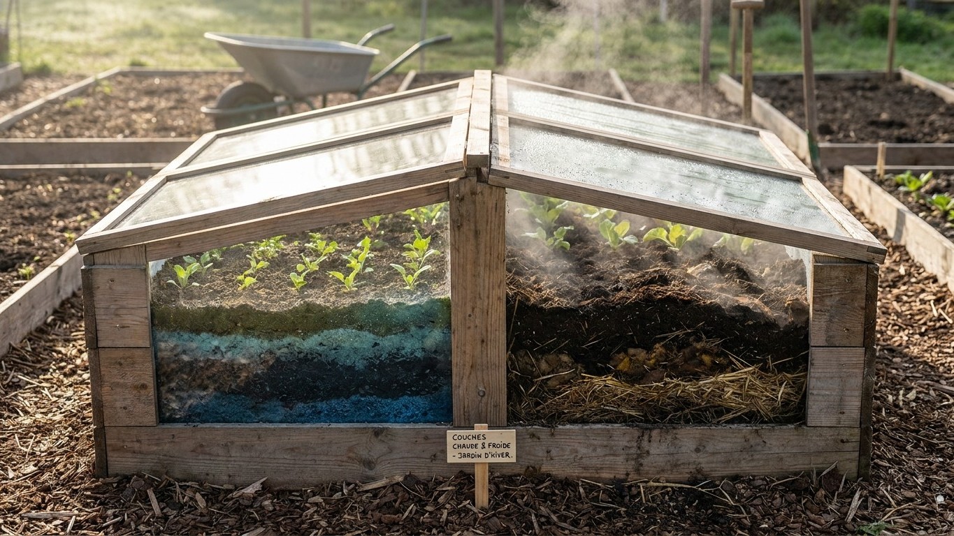 Couche froide ou couche chaude : quelle différence de température et pour quels légumes