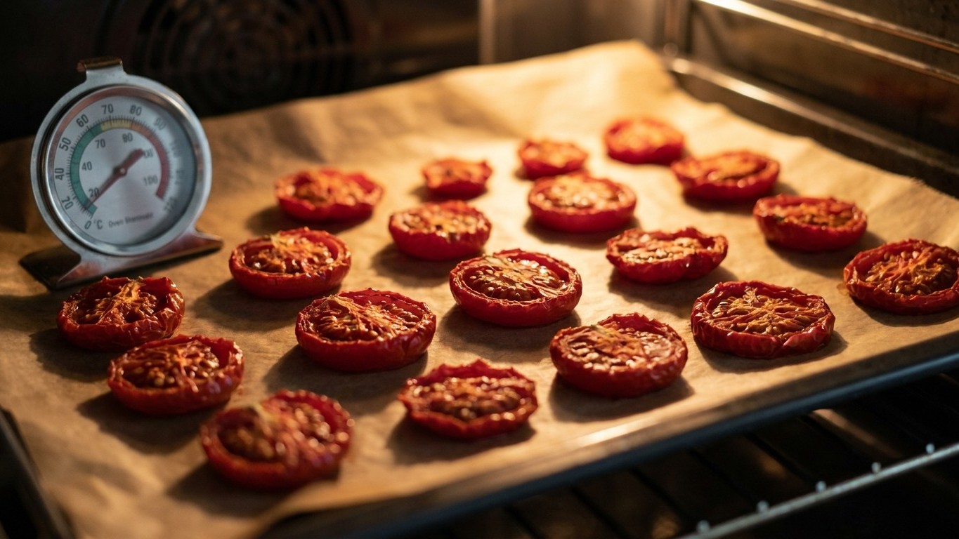 Déshydrater les tomates du potager au four : la température basse qui évite de les cuire