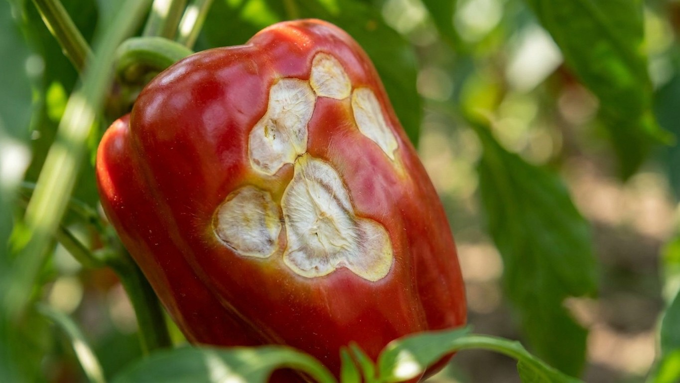 J'ai effeuillé mes pieds de poivrons mi-août juste pour que les fruits rougissent plus vite : dix jours plus tard, ils éta...
