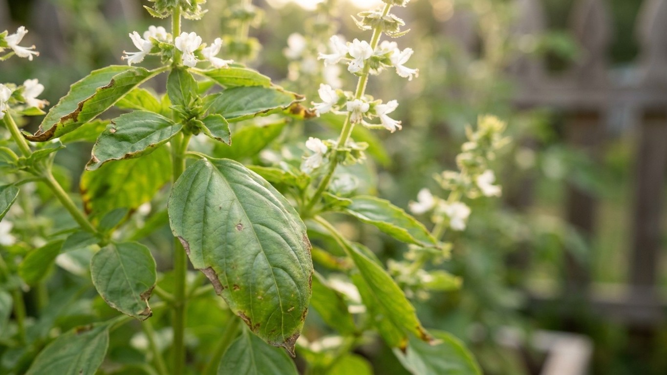 J'ai laissé mes pieds de basilic monter en fleurs en août en croyant récolter des graines : au premier pesto, toute la tab...