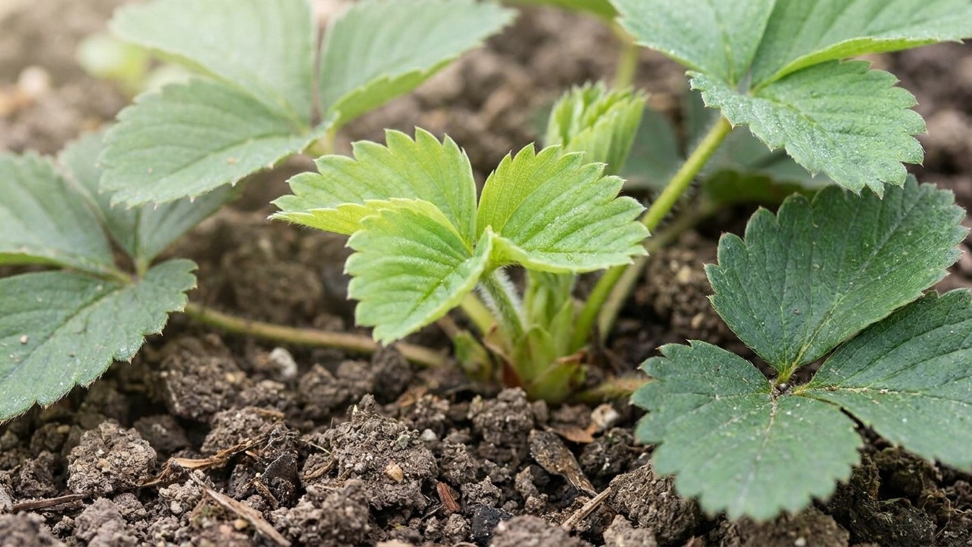 J'ai rabattu mes fraisiers au ras du sol fin août pour repartir sur du propre : au printemps suivant, pas une fleur sur to...