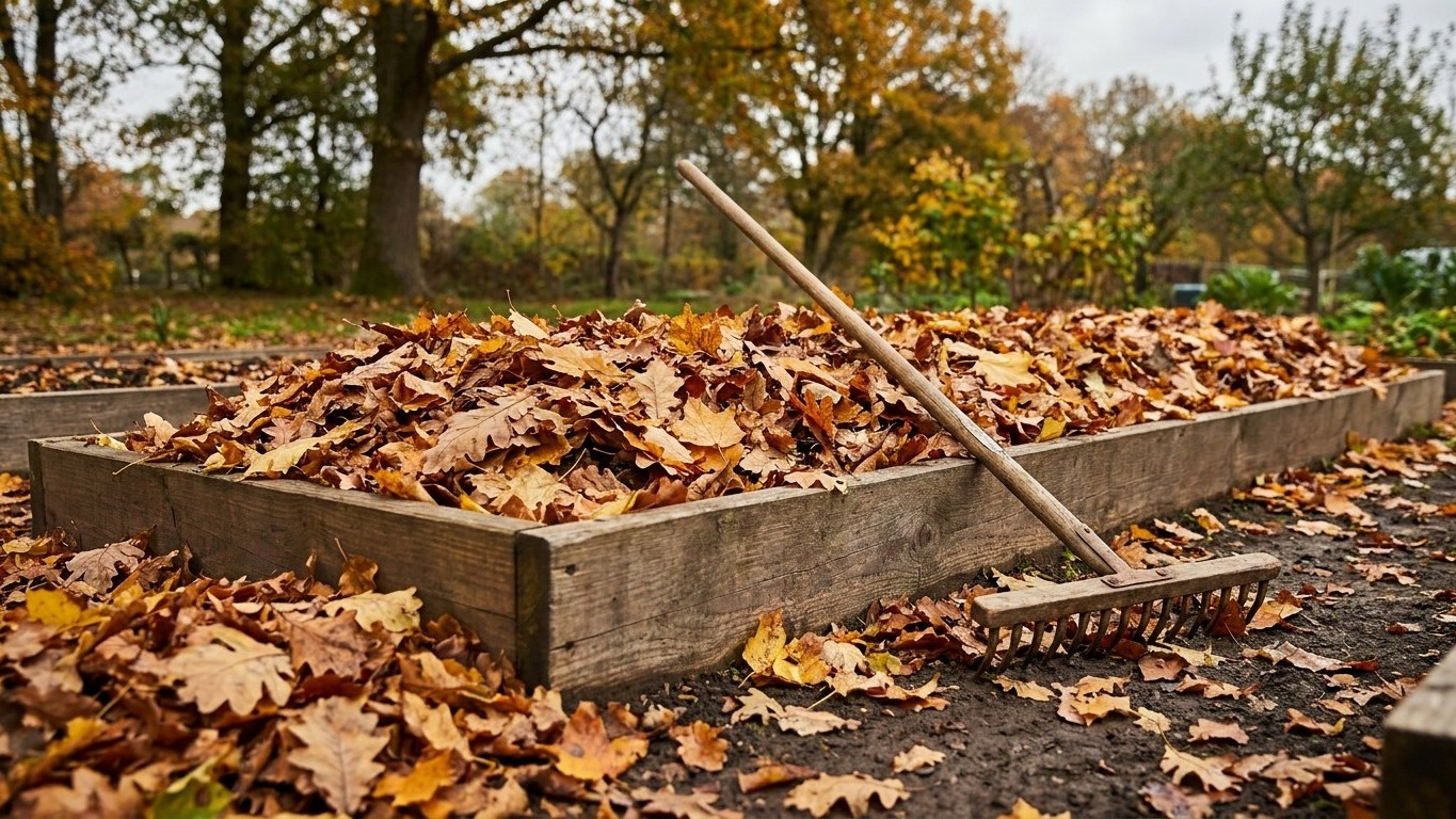 Paillis de feuilles mortes potager : comment recycler l'automne pour nourrir le sol