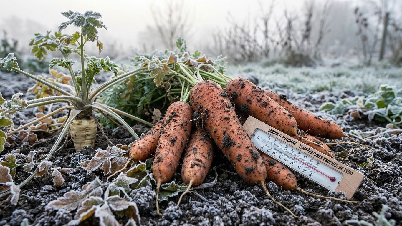 Quand récolter les carottes avant le gel : le délai exact à ne pas dépasser en novembre
