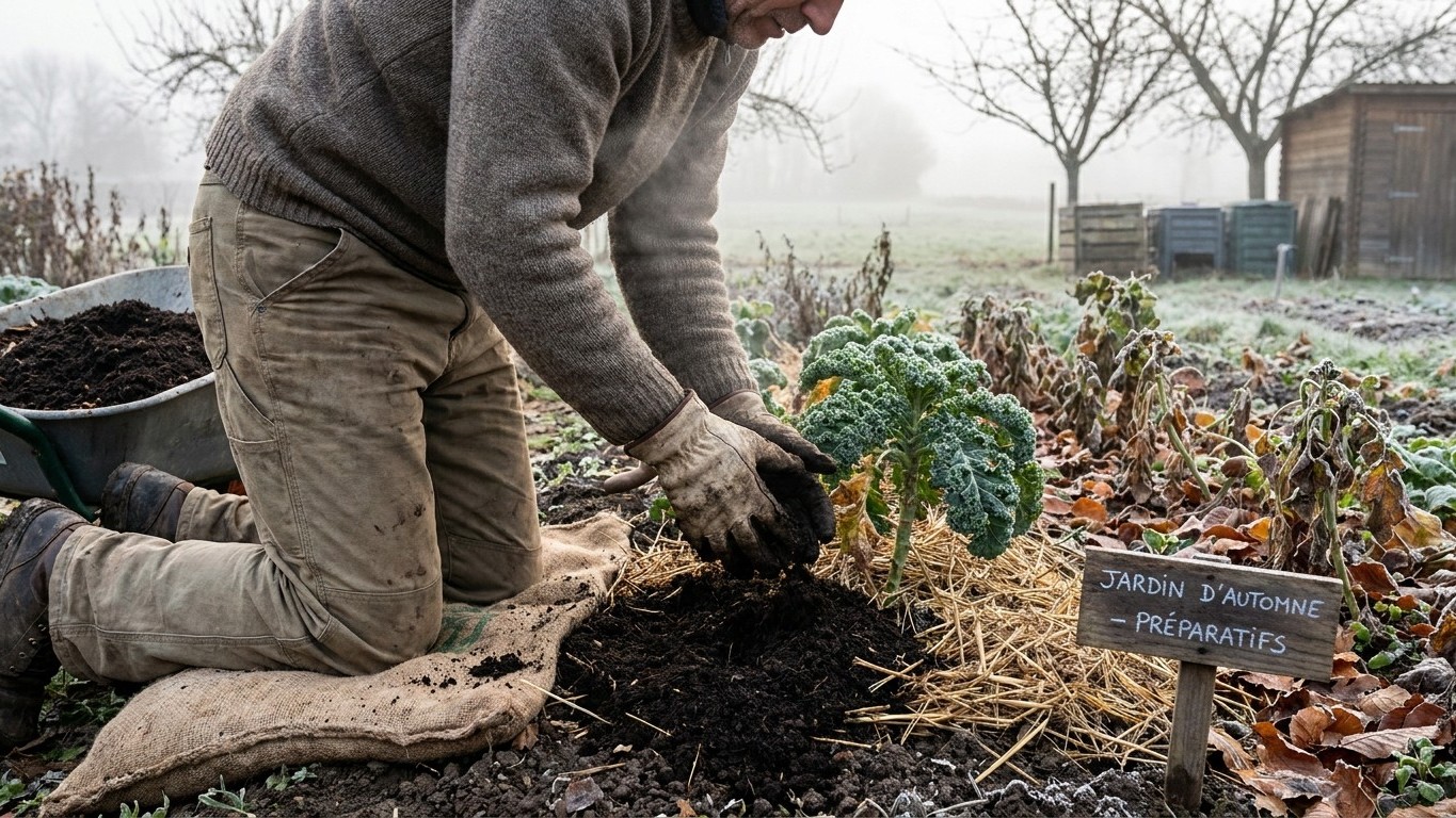 Que faire au potager en novembre : les 6 tâches prioritaires avant le premier gel