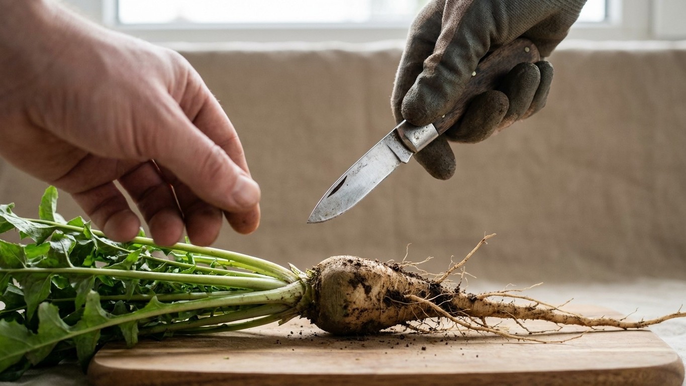 Si vos chicorées ne donnent aucune endive au forçage, ce n'est pas la cave : c'est ce qui s'est joué au couteau le jour de...